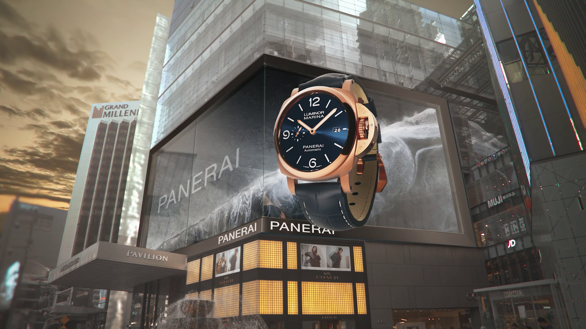 PANERAI | DIGITAL OUT OF HOME 2023 CAMPAIGN